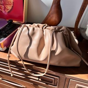 Warm Neutral Dumpling Bag